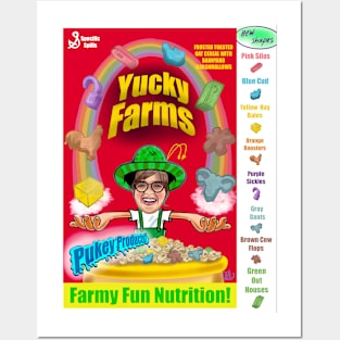 Pukey products 27 frosted Yucky Farms Posters and Art